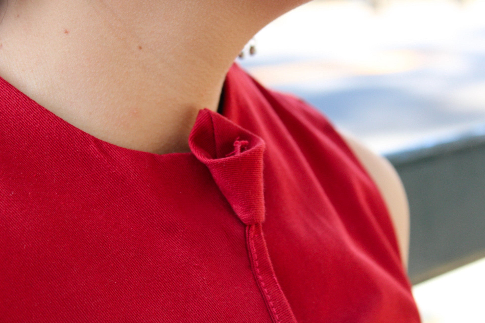 Amor vest in burgundy (PREORDER)